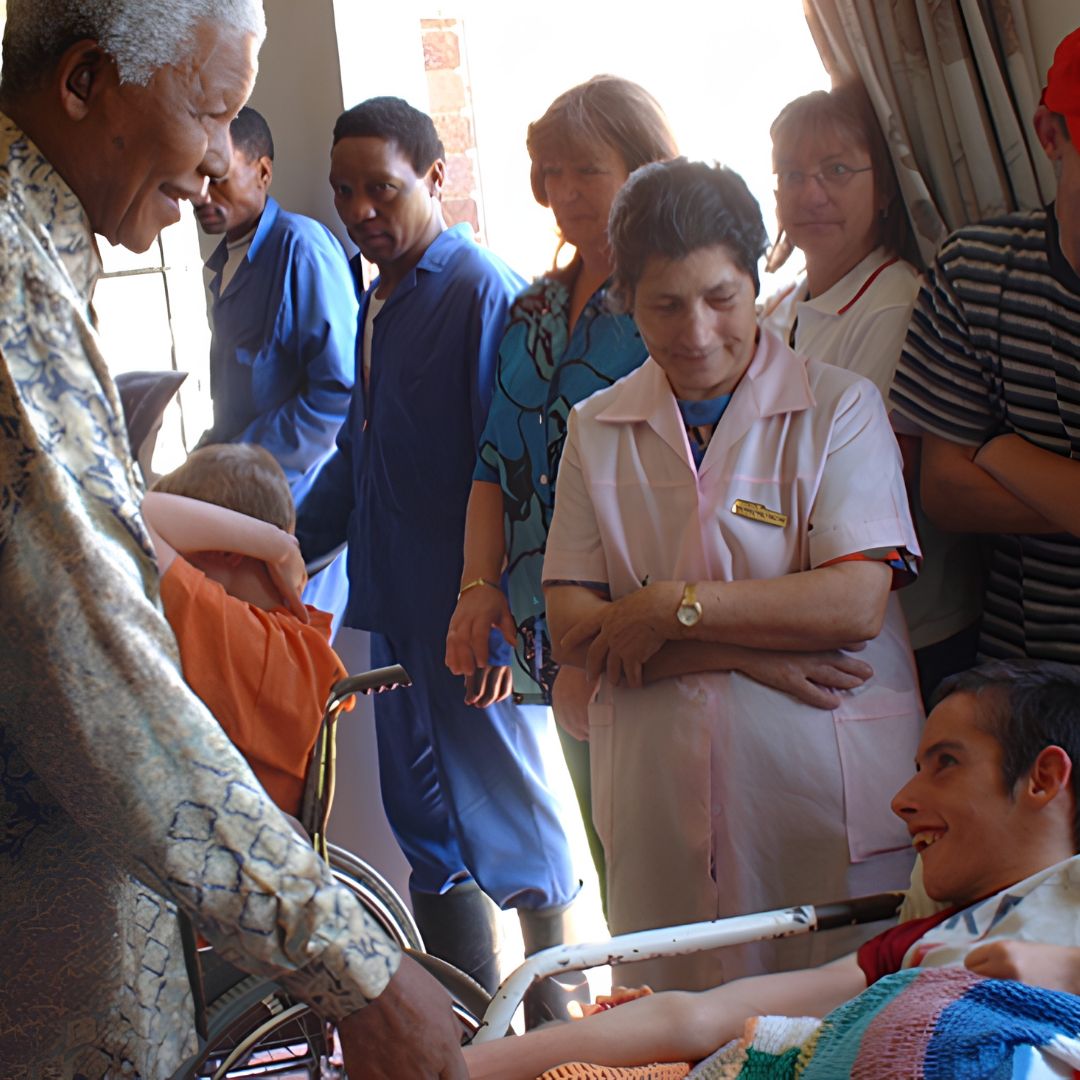 Mandela visit
